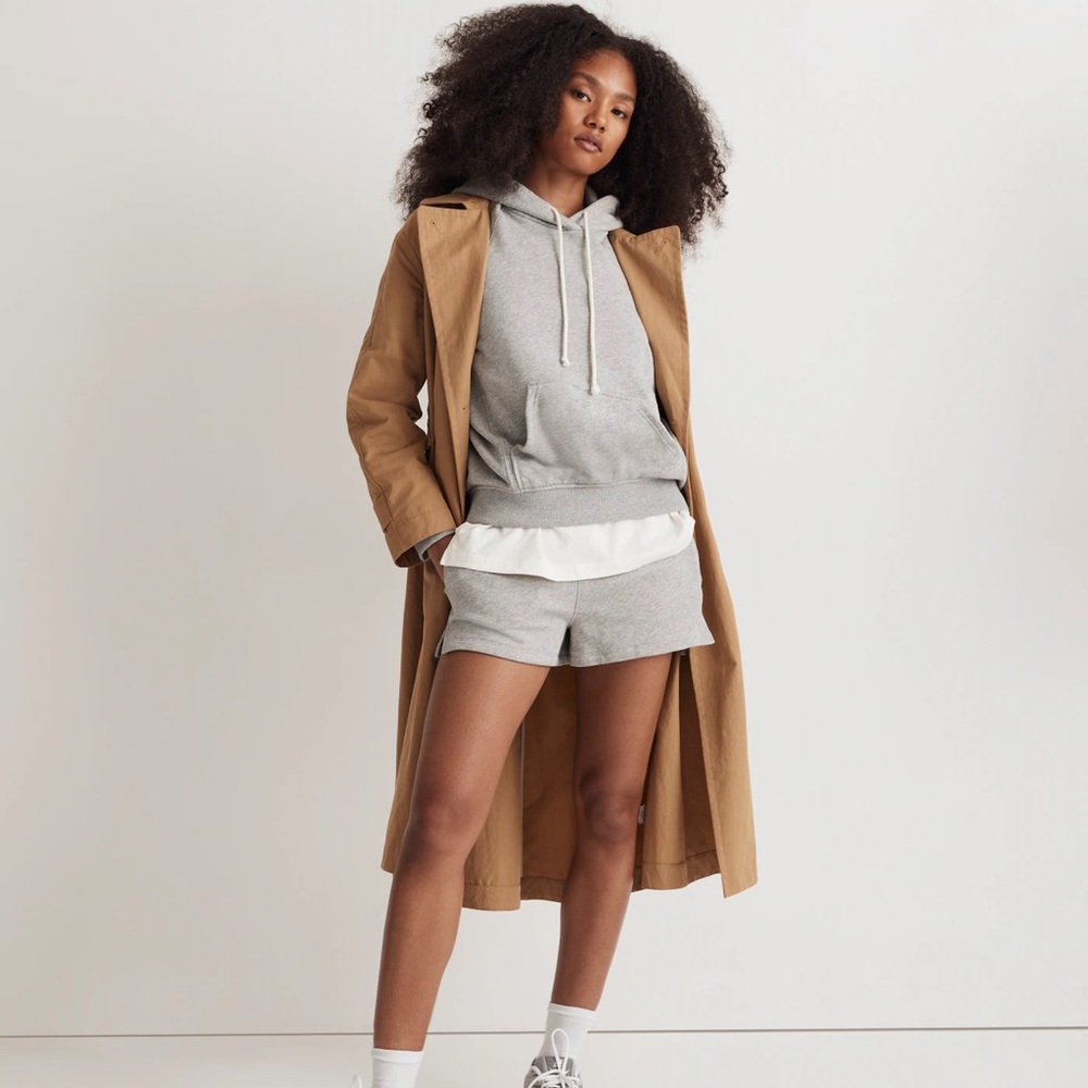 Madewell- Terry Relaxed Raglan-Sleeve Sweatshirt (NWT)